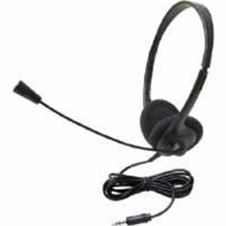 ERGOGUYS Califone Lightweight Stereo Headset With Mic 3.5 mm. YYI1-PT7616